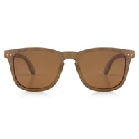 Angelou Sunglasses - Aluminum & Wood Edition